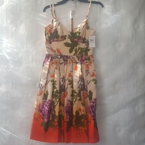 Muse Floral Strappy Dress